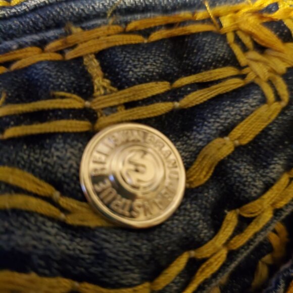 TRUE RELIGION BILLY SUPER T BOOTCUT Denim Jeans 30 X 33 Y2K Vintage - Picture 13 of 15